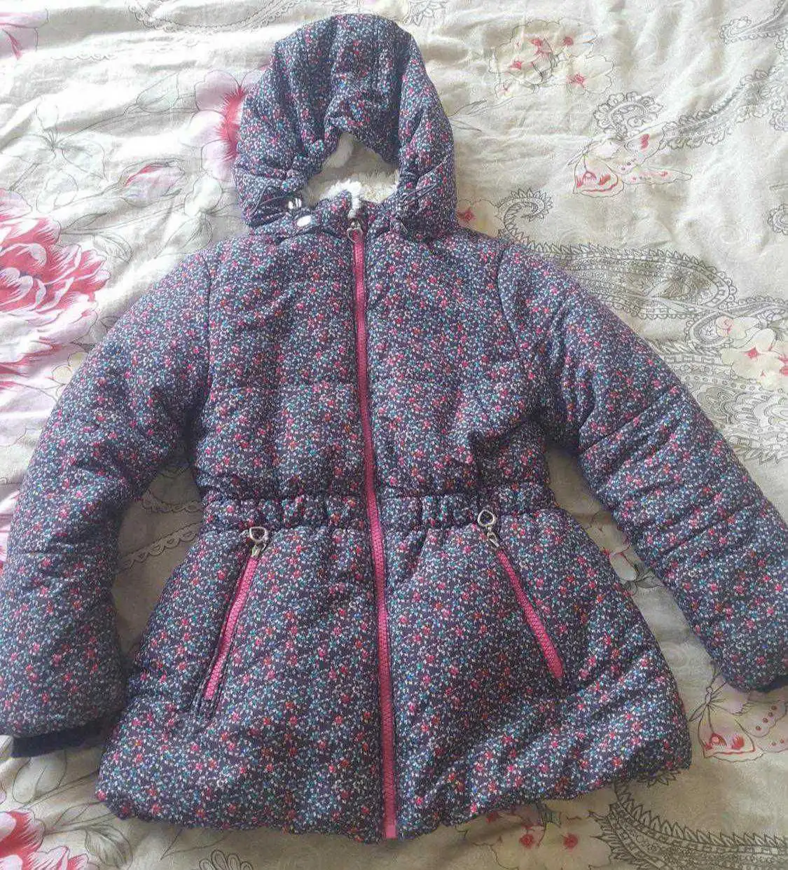 Куртка зимняя Sela с меховой отделкой