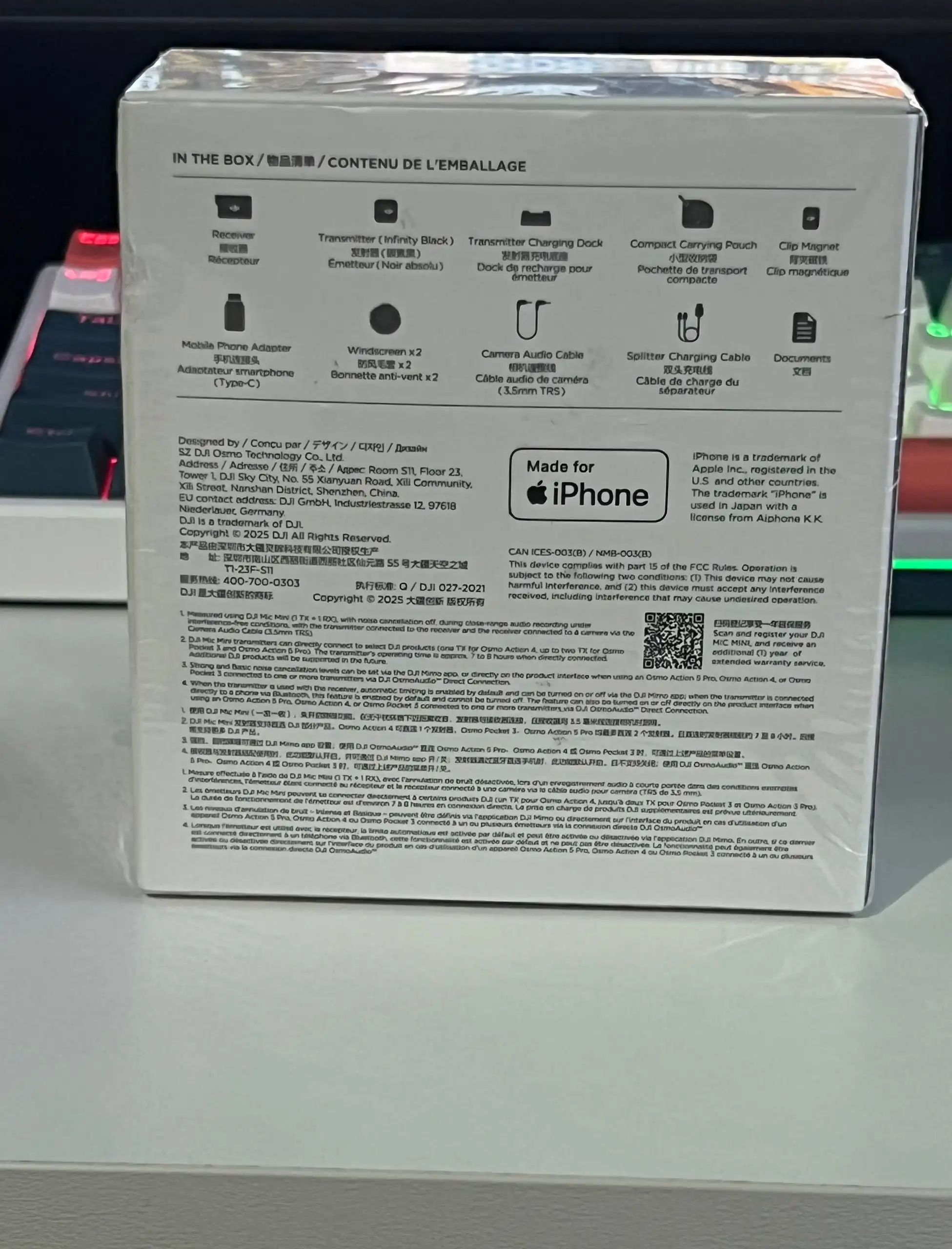 Петличный микрофон DJI mic mini