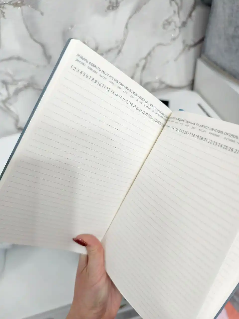 Новые блокнот и ежедневник недатированный в подарочной коробке