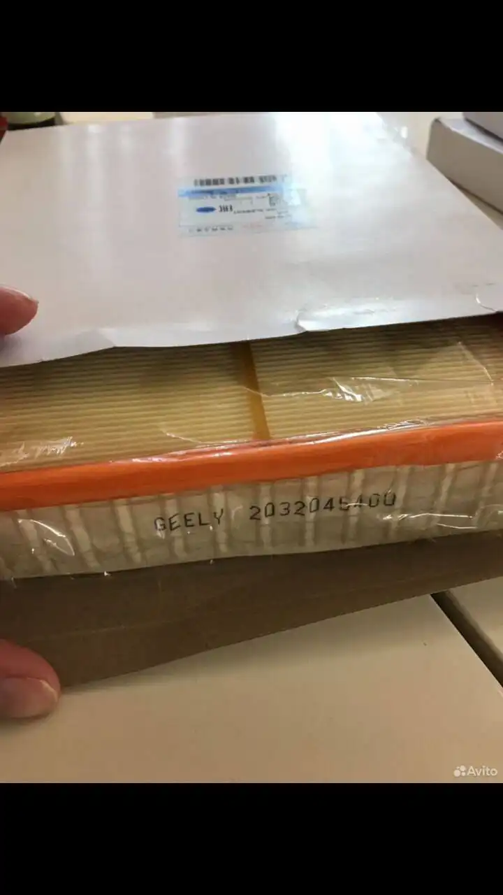 Комплект оригинальных фильтров на GEELY