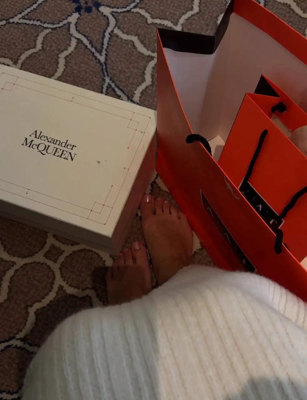 Кеды Alexander McQueen оригинал с серийным номером размер 37/5 - Обувь (Одежда) в Москва