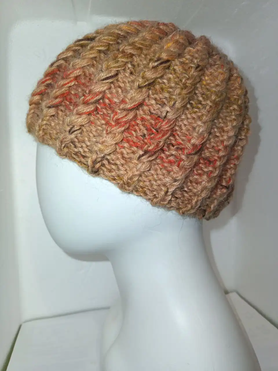 Шапочки ручной работы из шерсти с мохеровой нитью - Головные уборы (Одежда) в Москва