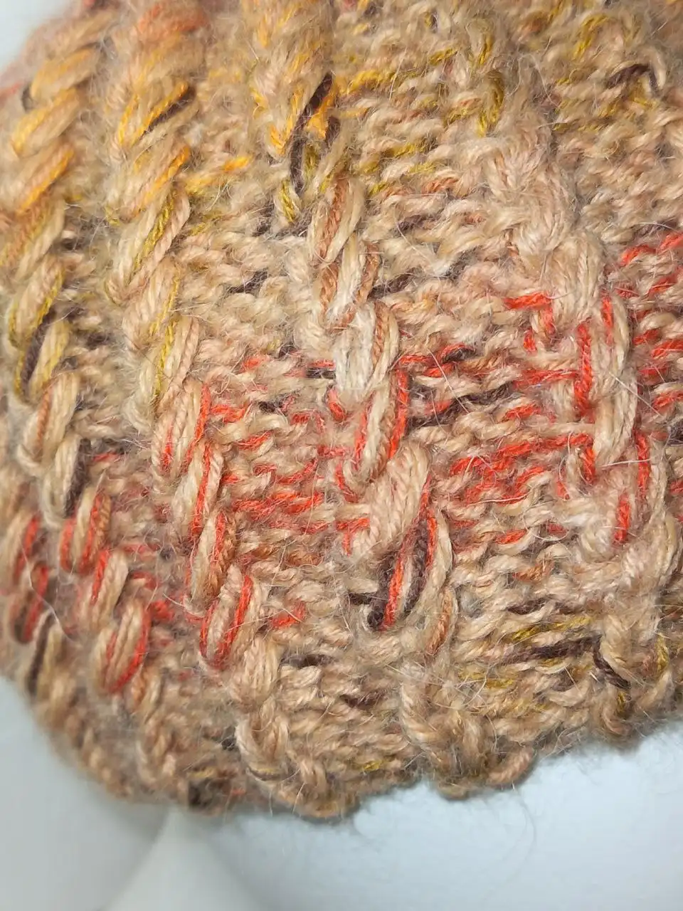 Шапочки ручной работы из шерсти с мохеровой нитью - Головные уборы (Одежда) в Москва