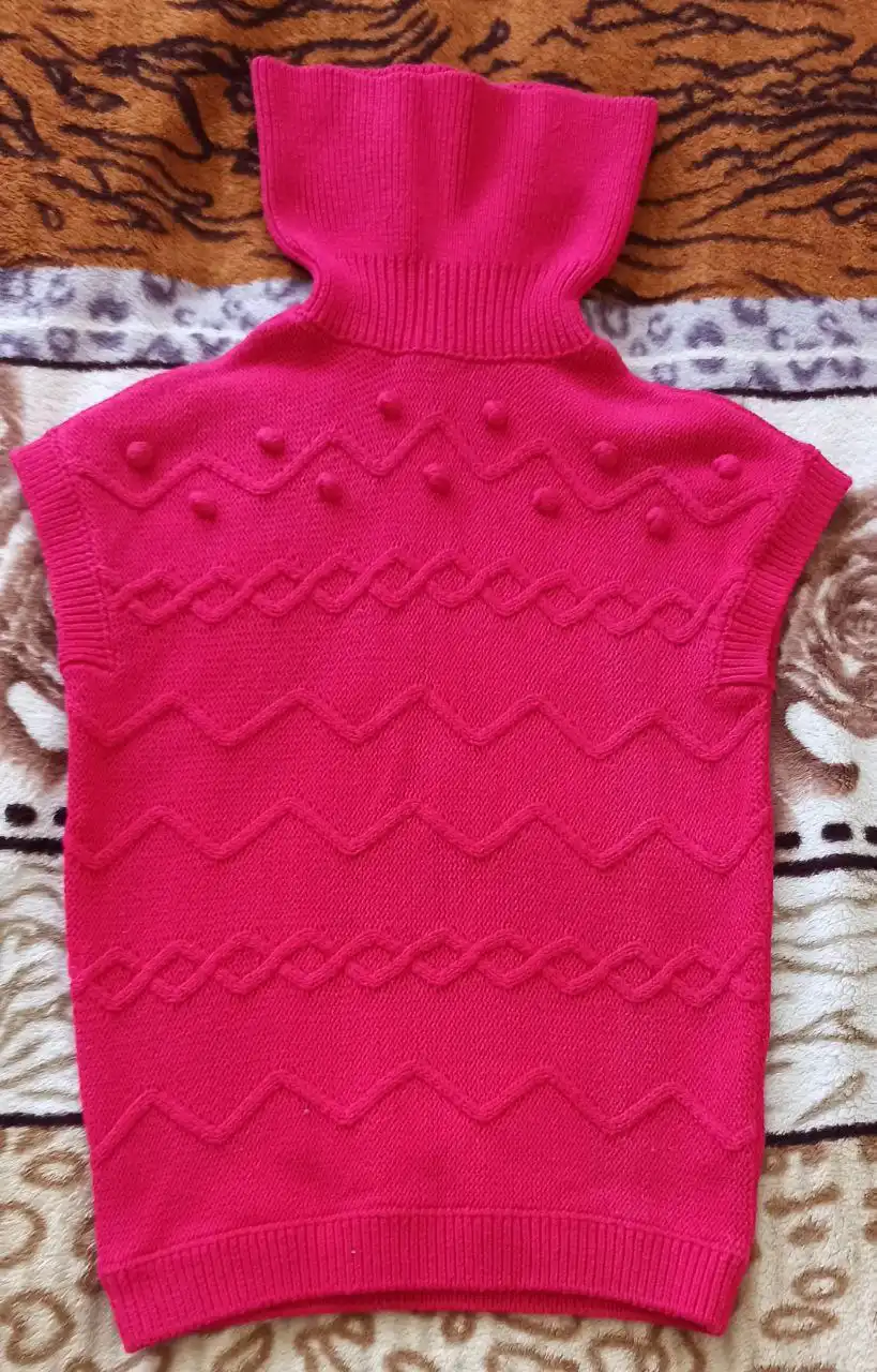 Удлиненная безрукавка-кардиган Sela для девочки 5-7 лет - Детская одежда (Одежда) в Москва