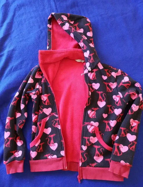 Толстовка утепленная на молнии для девочки - Свитшоты в Москва