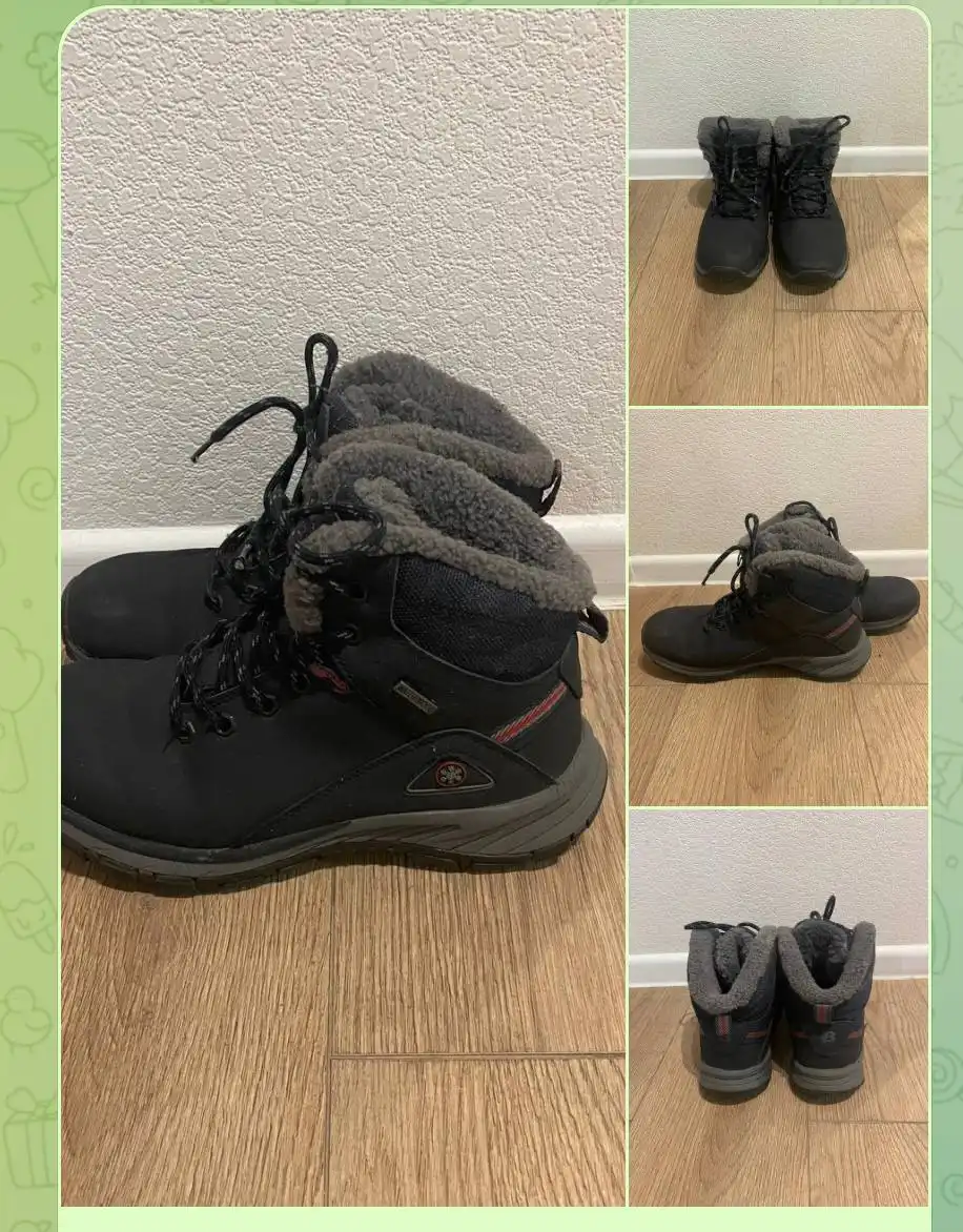 Зимние ботинки размер 38 в хорошем состоянии - Обувь (Одежда) в Москва