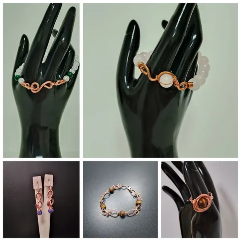 Эксклюзивные авторские украшения из меди ручной работы с натуральными камнями - Хобби и отдых в Москва