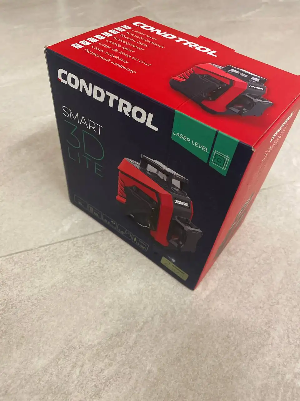 Продажа лазерного уровня Condtrol 3D Lite зеленый луч 60м - Измерительное оборудование (Оборудование) в Москва