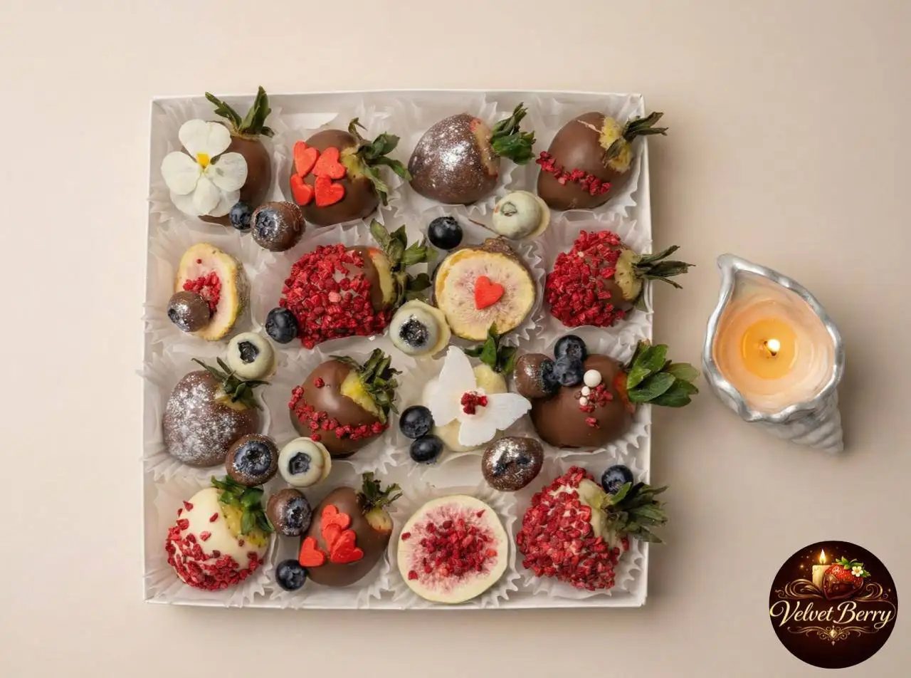 Наборы клубники в бельгийском шоколаде ручной работы - Барахолка в Москва