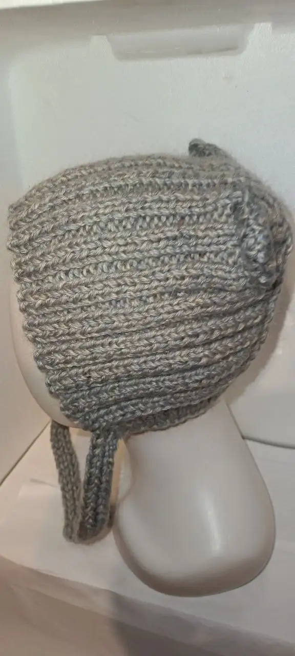 Шапочка ручной работы из микса полушерсти с мохером - Головные уборы (Одежда) в Москва