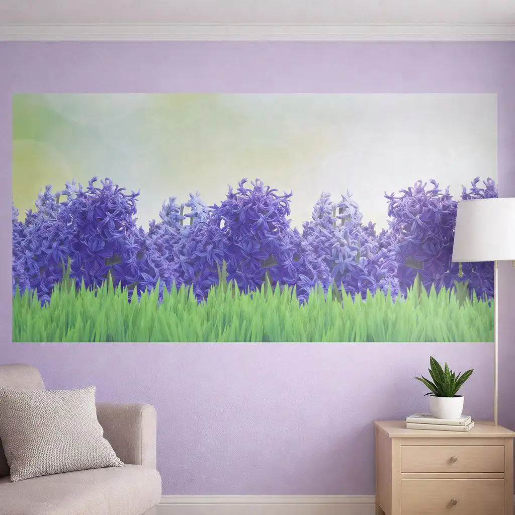 Флизелиновые фотообои с гиацинтами 200x100 см - Отделочные материалы (Для дома и дачи) в Москва