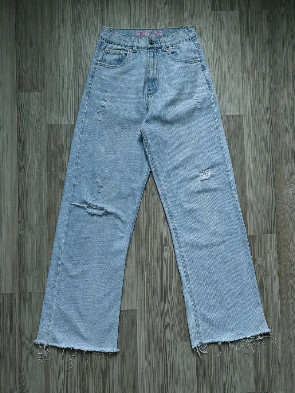 Джинсы палаццо для девочки-подростка - Джинсы (Одежда) в Москва