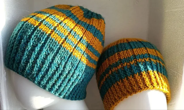 Шапочки ручной работы из полушерсти мериноса - Головные уборы в Москва