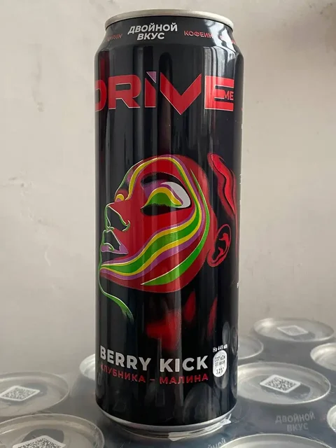 Продажа энергетического напитка Drive Berry kick - Часы в Москва
