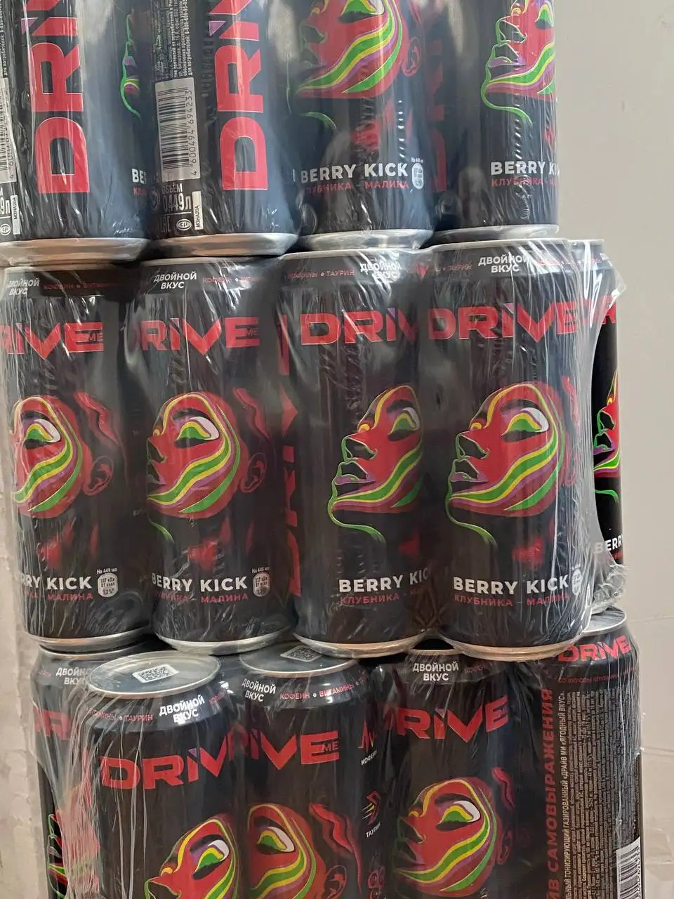 Продажа энергетического напитка Drive Berry kick - Напитки (Барахолка) в Москва