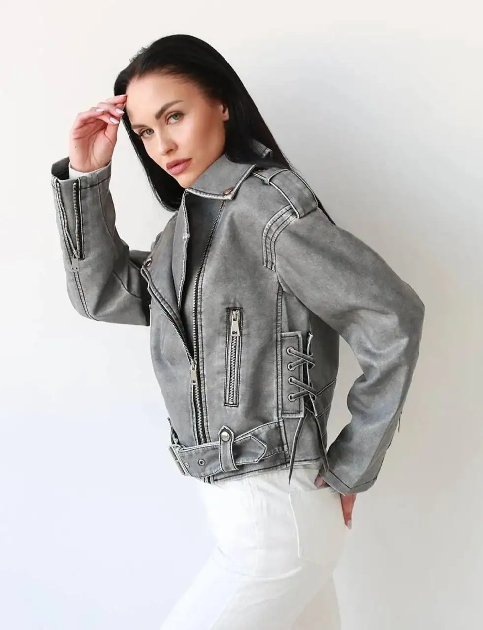 Кожаная куртка в Долгопрудном - Верхняя одежда (Одежда) в Долгопрудный