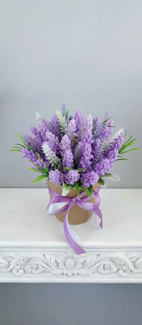 Букет из мыла ручной работы с ароматом лаванды - Рукоделие (Хобби и отдых) в Москва