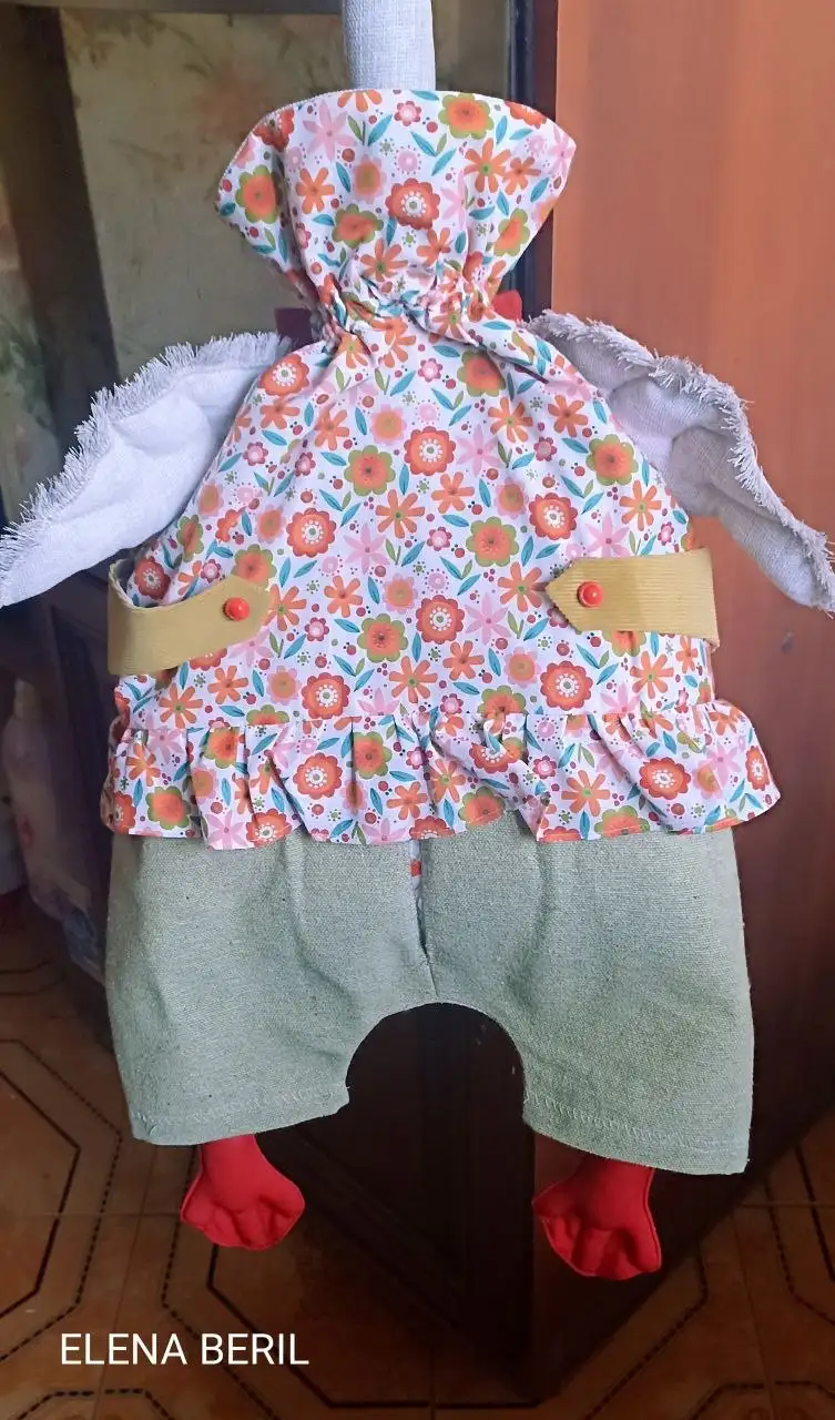 Гусь 'Лютик' - пакет с кулиской для полиэтиленовых пакетов - Интерьерный декор (Барахолка) в Москва