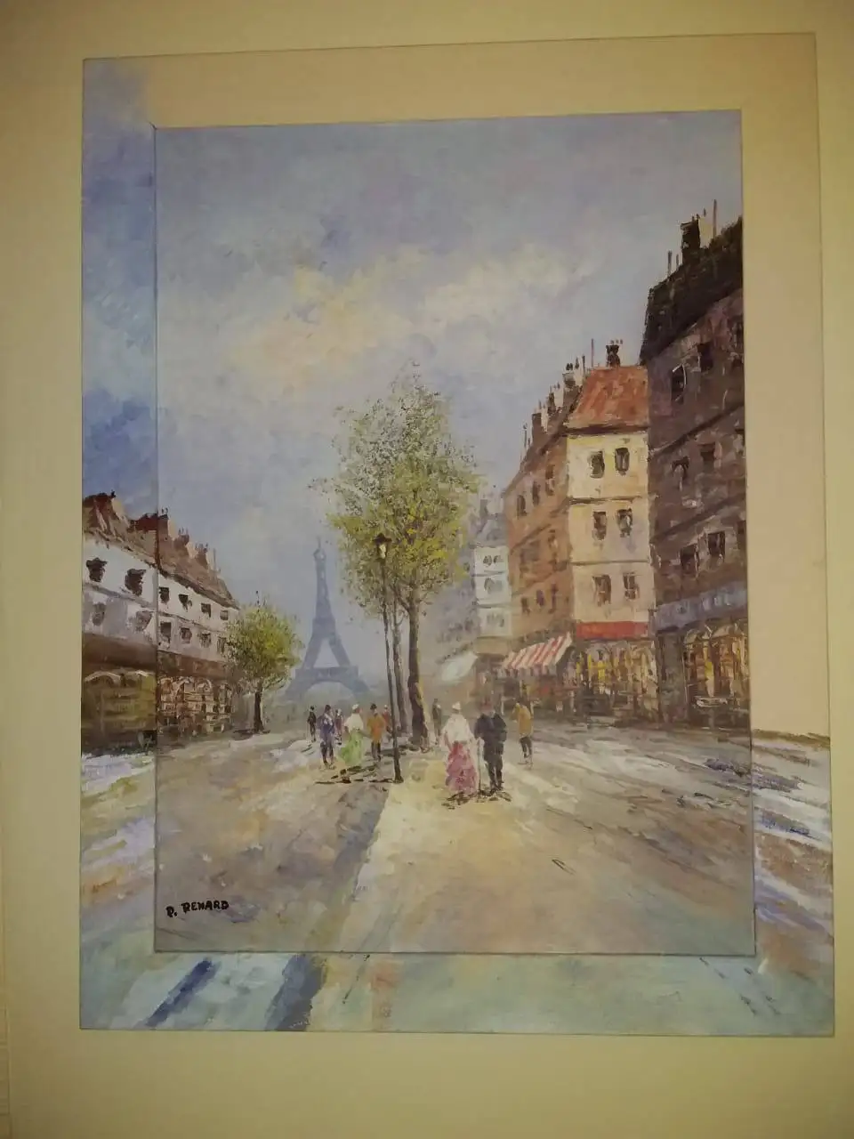 Репродукция Поля Ренара "Париж" 60x82 см - Картины (Хобби и отдых) в Москва