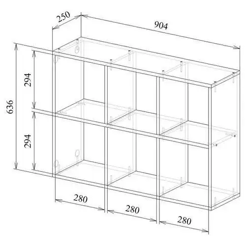 Стеллаж для книг оникс - Для дома и дачи в Москва