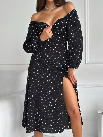 Женское платье в цветочек M/L 3 вещи - Кофта в Москва