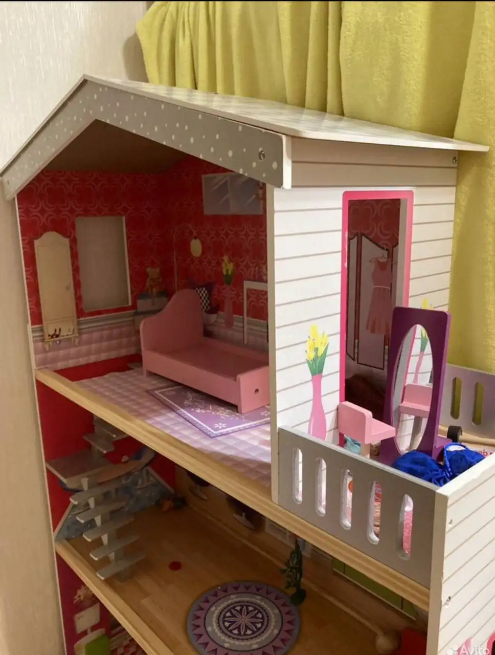 Домик для кукол деревянный - Игрушки (Товары для детей) в Москва