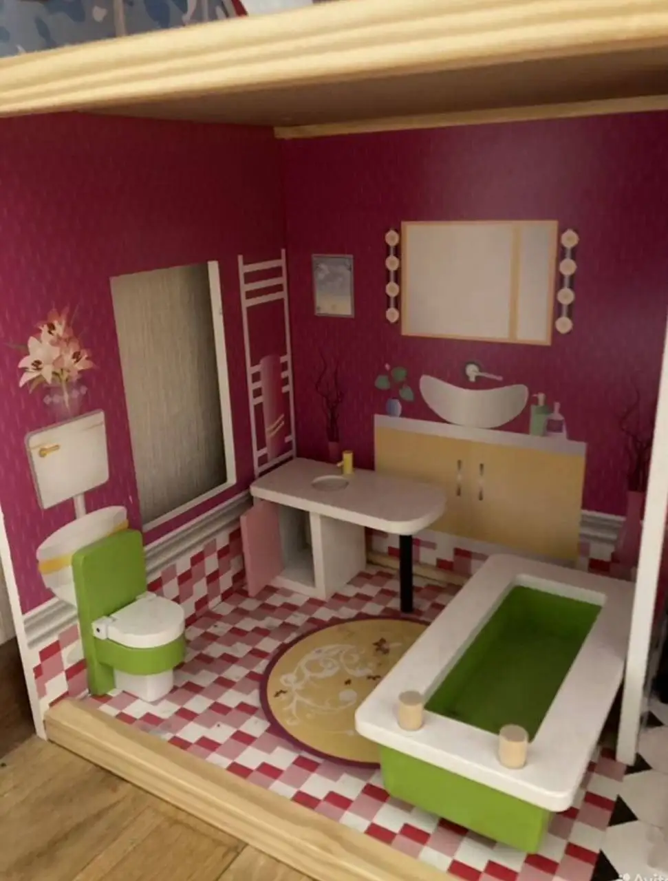 Домик для кукол деревянный - Игрушки (Товары для детей) в Москва