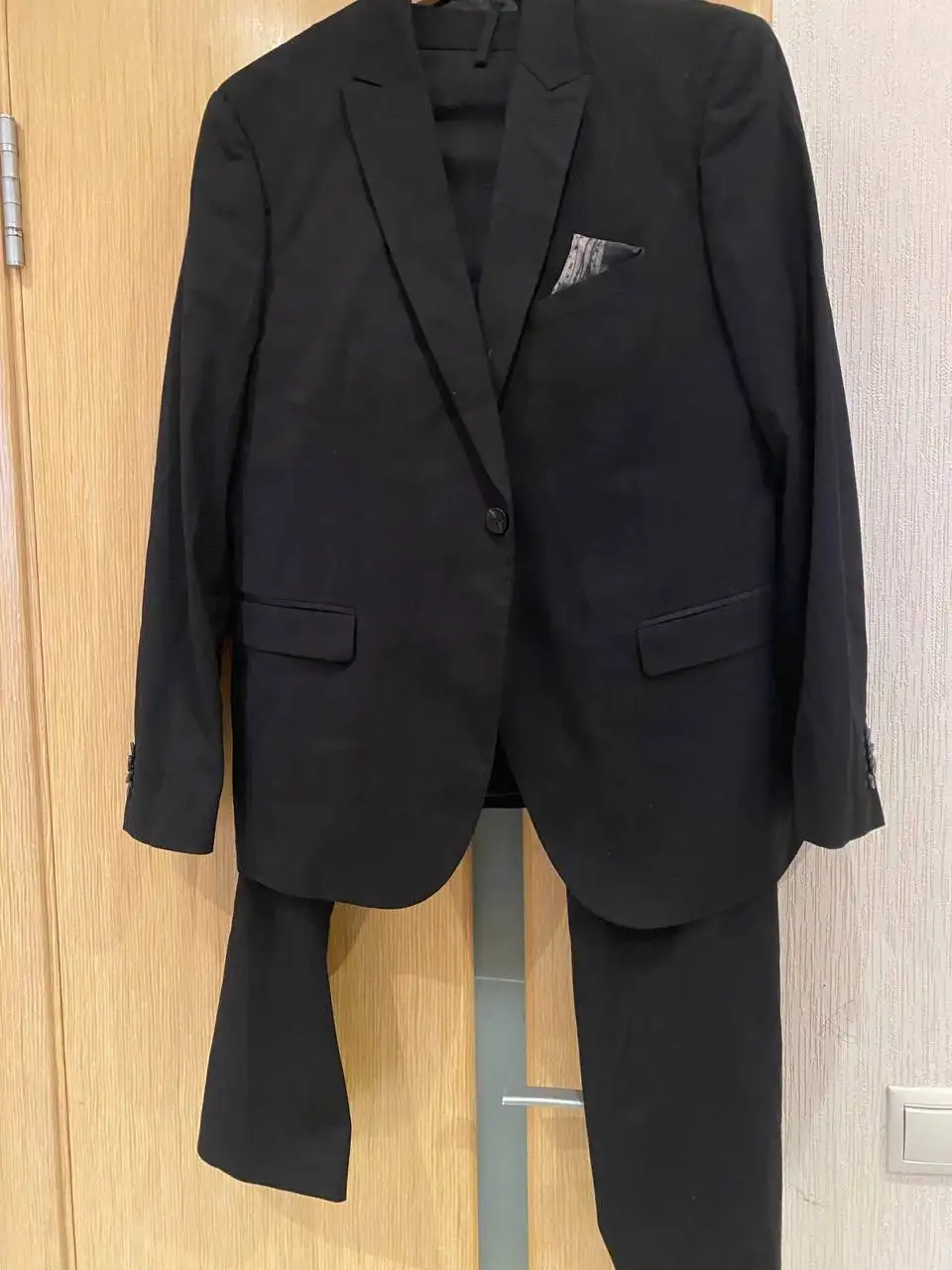 Костюм Albione, размер 54 (XL), пиджак и брюки, черный - Костюмы (Одежда) в Красногорск