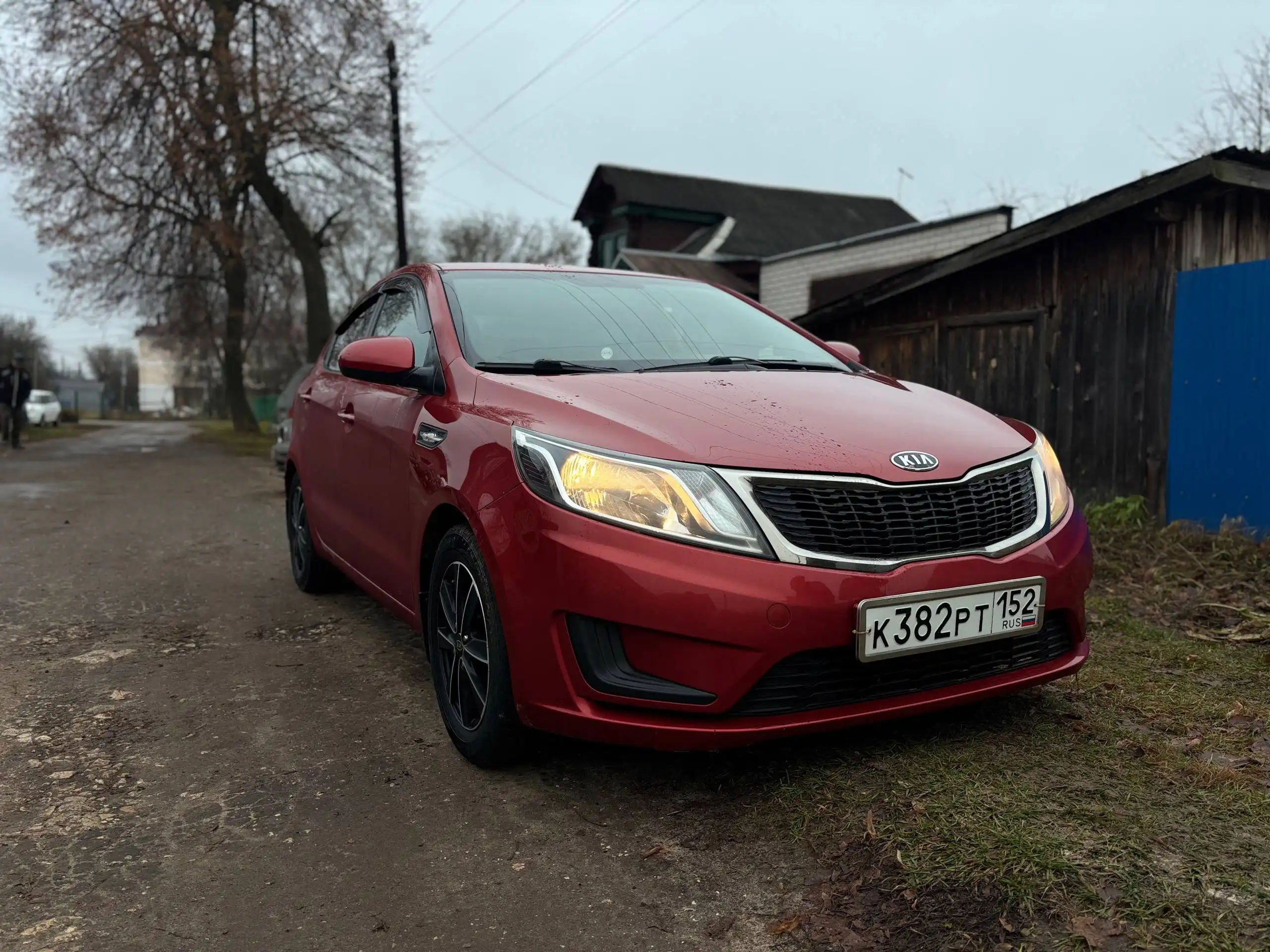 Kia Rio 2012 года выпуска в продаже
