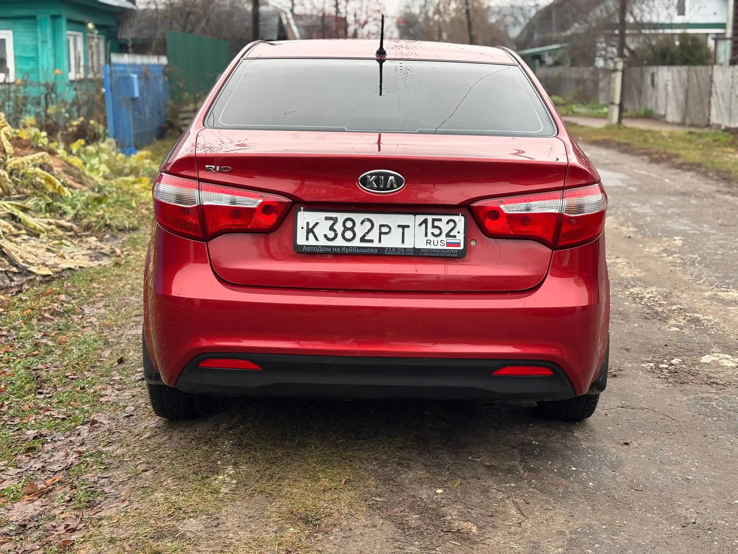 Kia Rio 2012 года выпуска в продаже