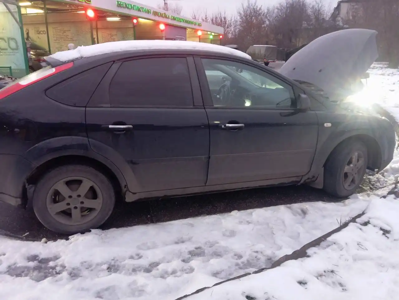 Форд Фокус 2 2007 года с заклинившим двигателем