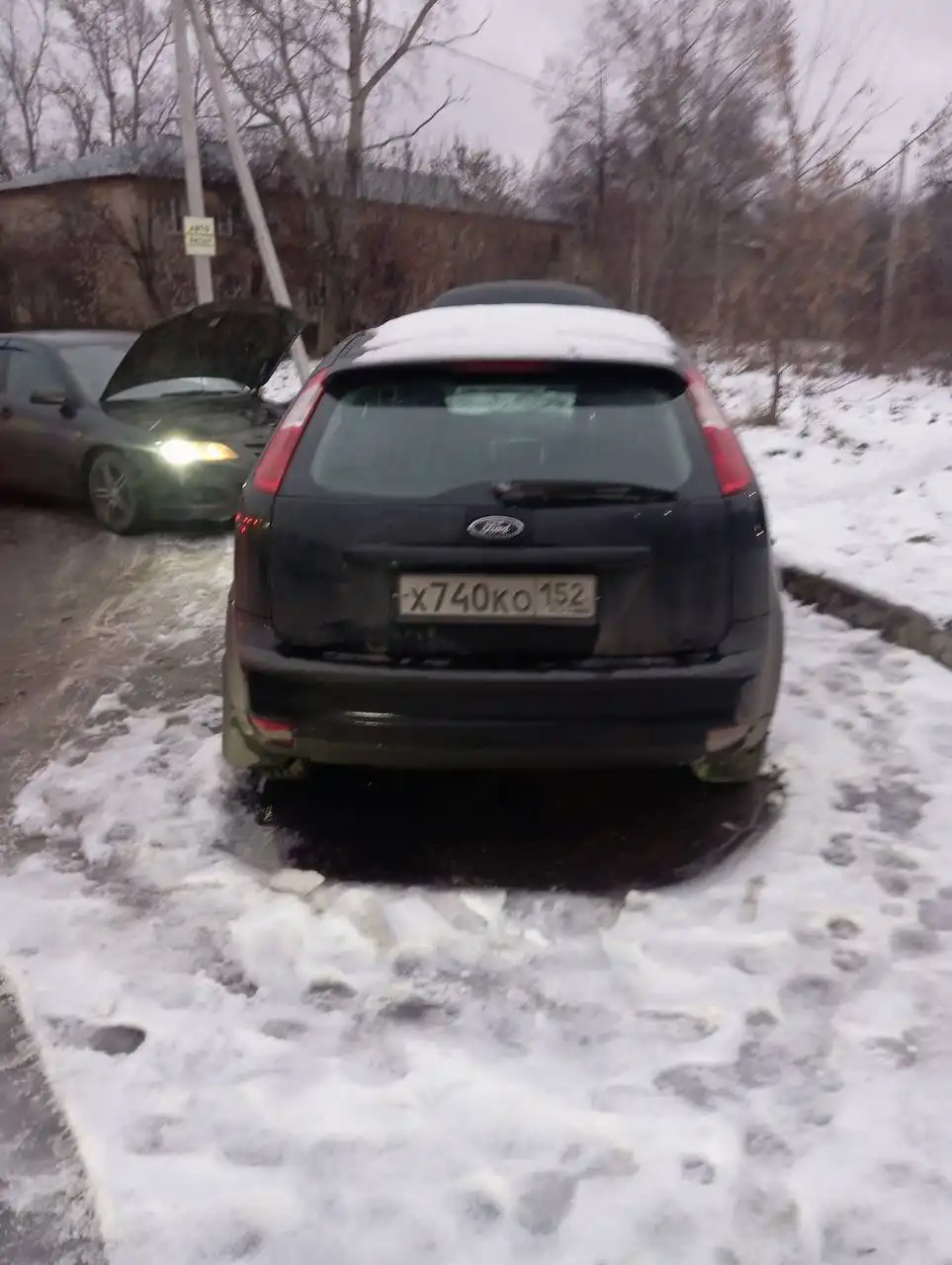 Форд Фокус 2 2007 года с заклинившим двигателем