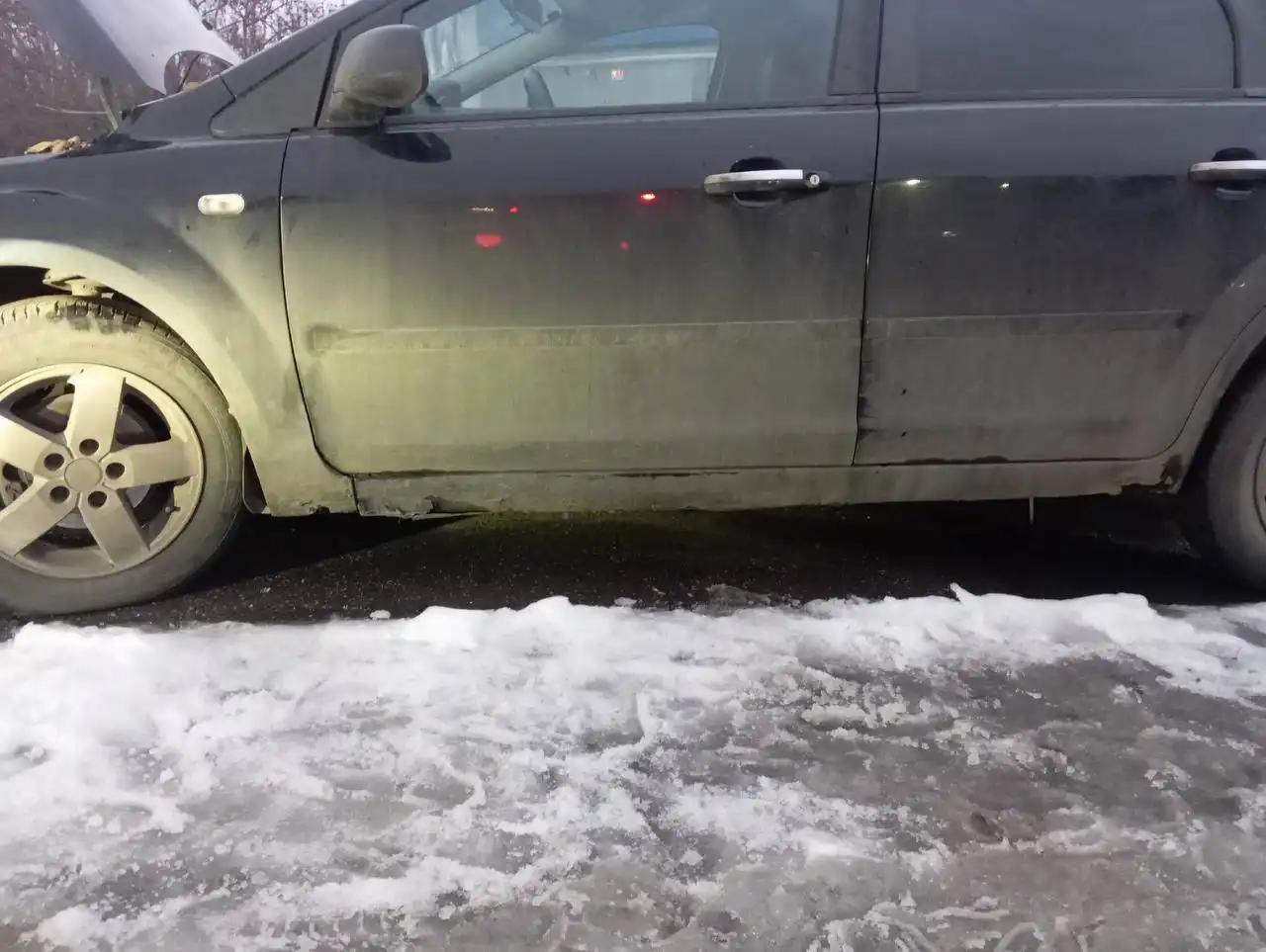 Форд Фокус 2 2007 года с заклинившим двигателем