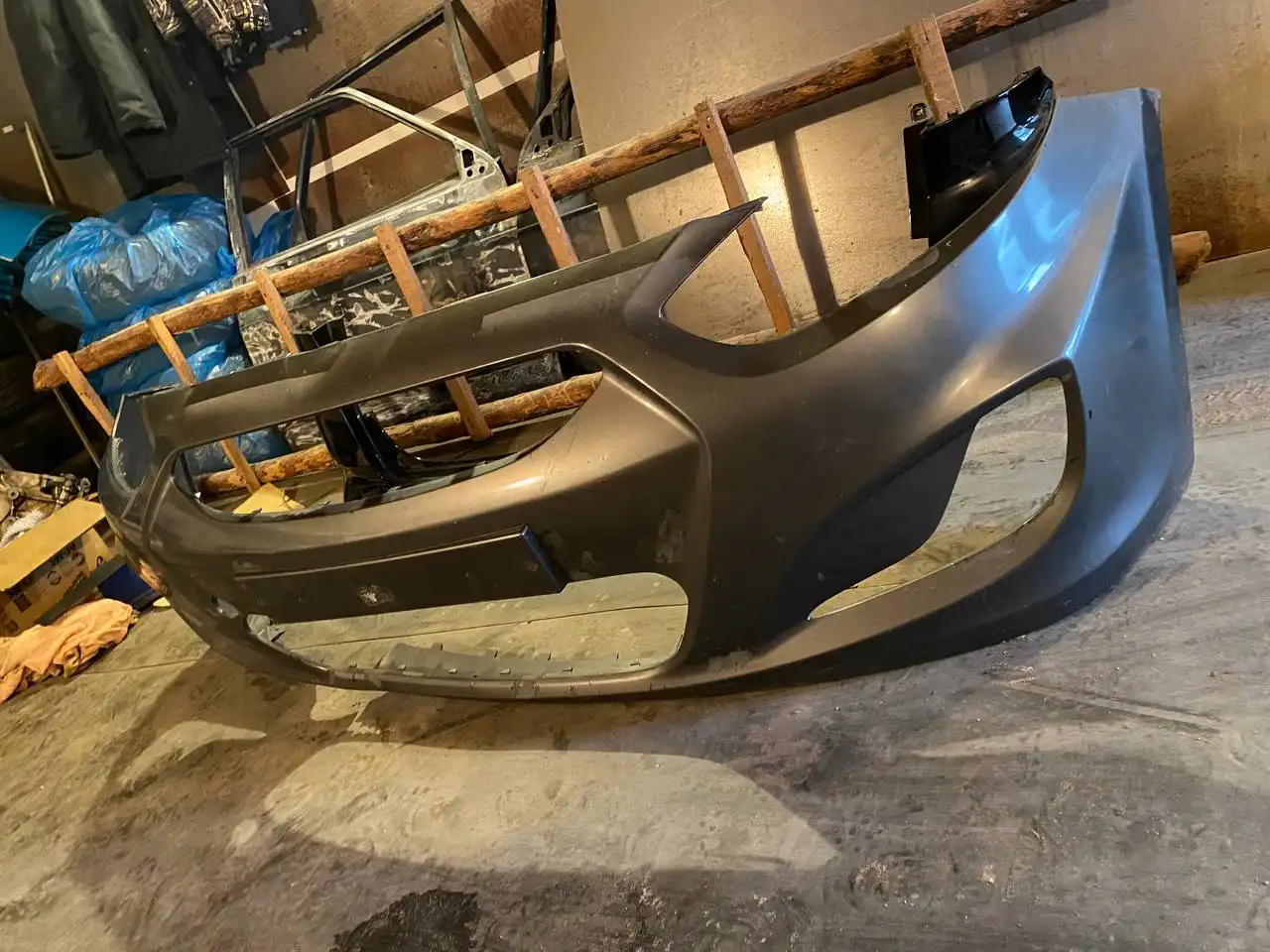 Бампер от Соляриса с дефектом - Запчасти в Нижний Новгород