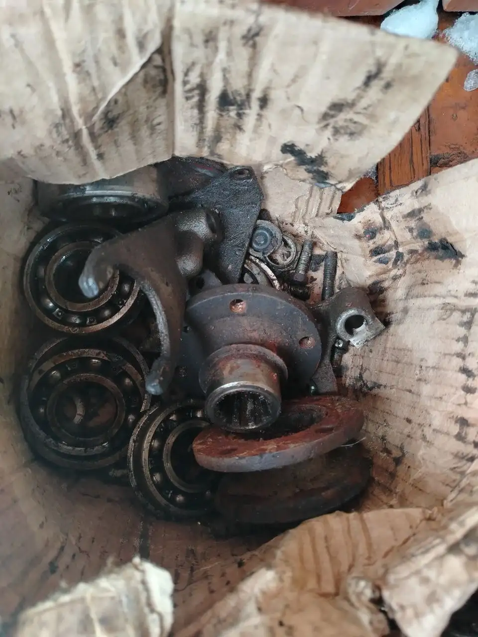 Раздатка УАЗ с комплектующими - Запчасти для УАЗ (Запчасти) в Нижний Новгород