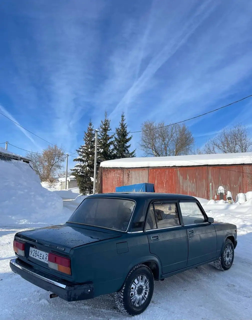 Продажа ВАЗ-2107 (инжектор) в цвете Морская пучина - Легковые автомобили (Авто) в Павлово