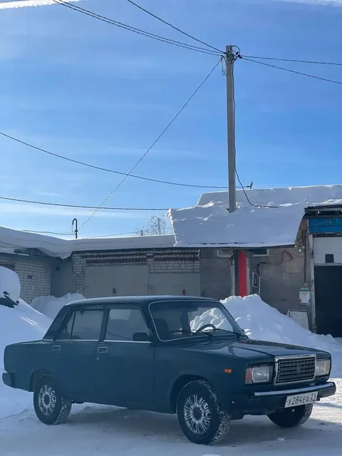 Продажа ВАЗ-2107 инжектор в цвете Морская пучина - Легковые автомобили в Павлово