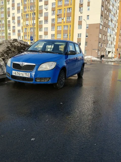 Fabia 2009 года 1.2 МТ с ошибкой на руле - частное объявление в Нижний Новгород