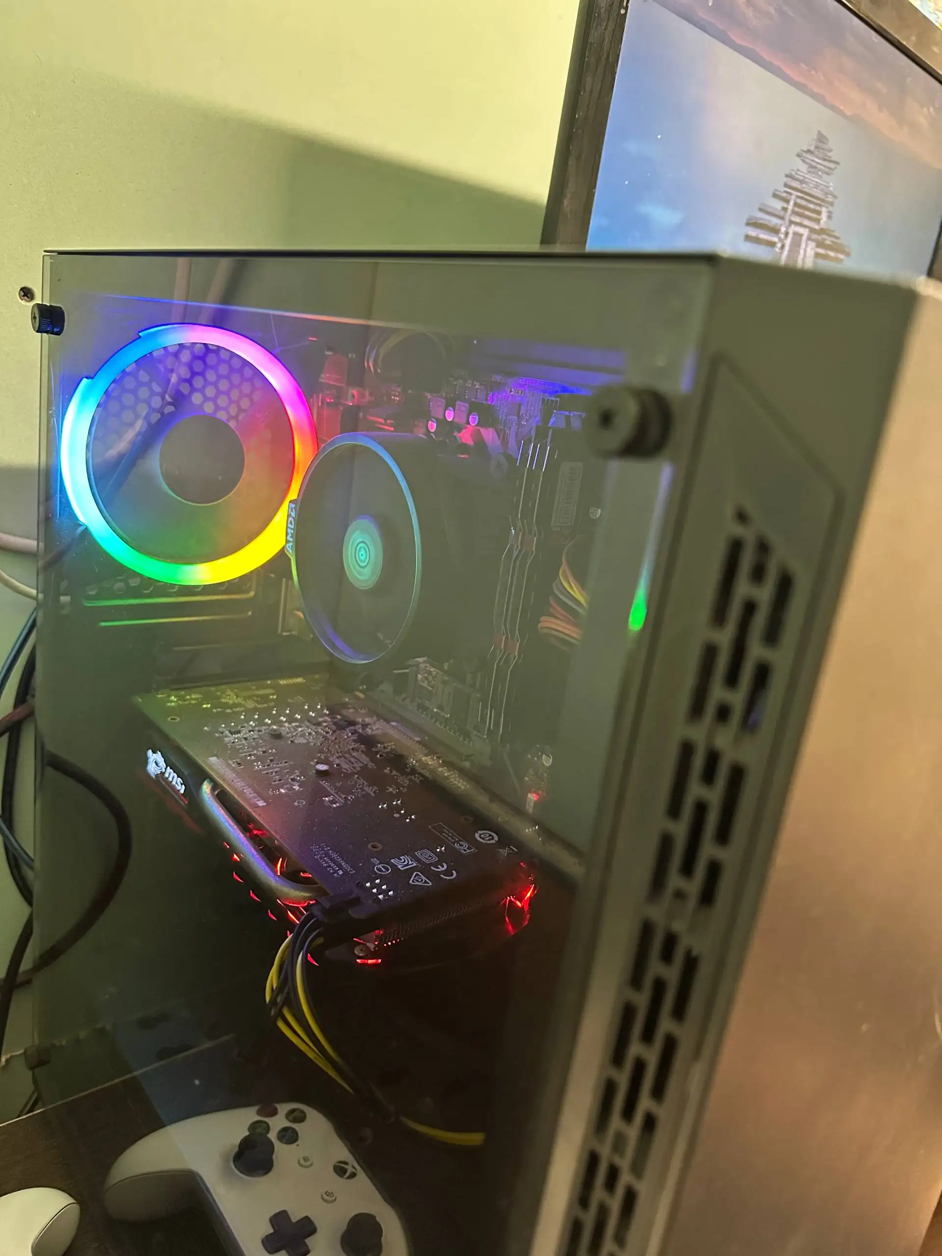 Компьютер с монитором и аксессуарами - Компьютеры (Электроника) в Нижний Новгород