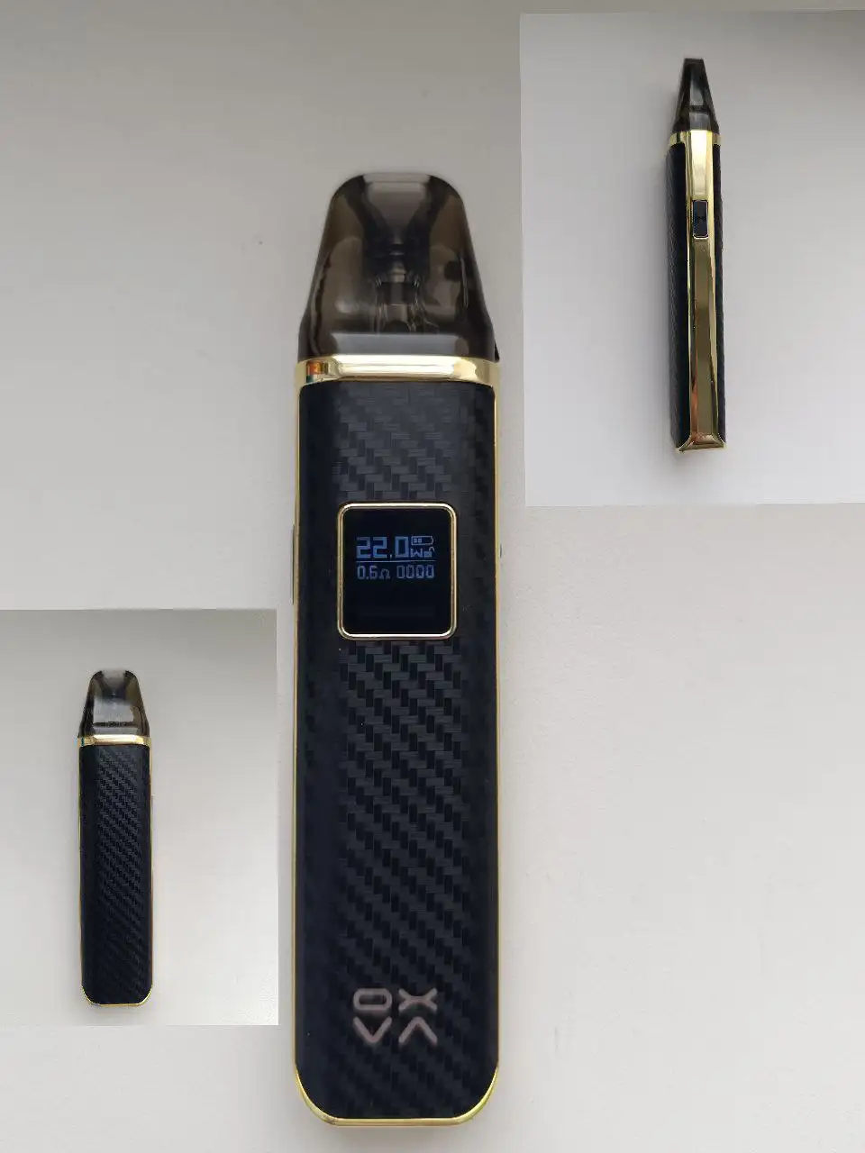 Продается OXVA Xlim Pro в карбоновом корпусе с золотыми акцентами - Электронные сигареты (Барахолка) в Челябинск