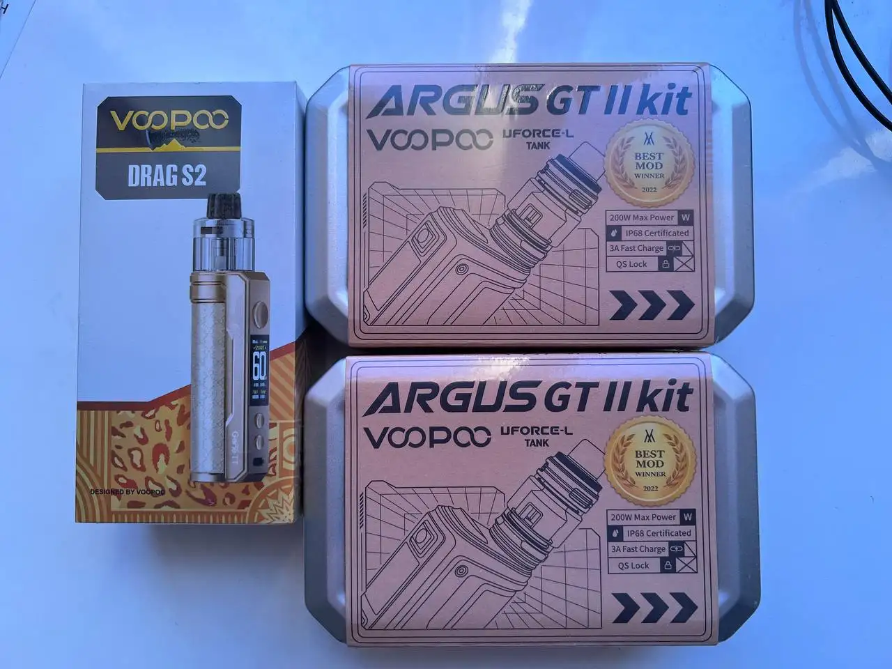 Argus GT 2 Kit и Drag s2 новые в Челябинске - Вейпы (Электроника) в Челябинск