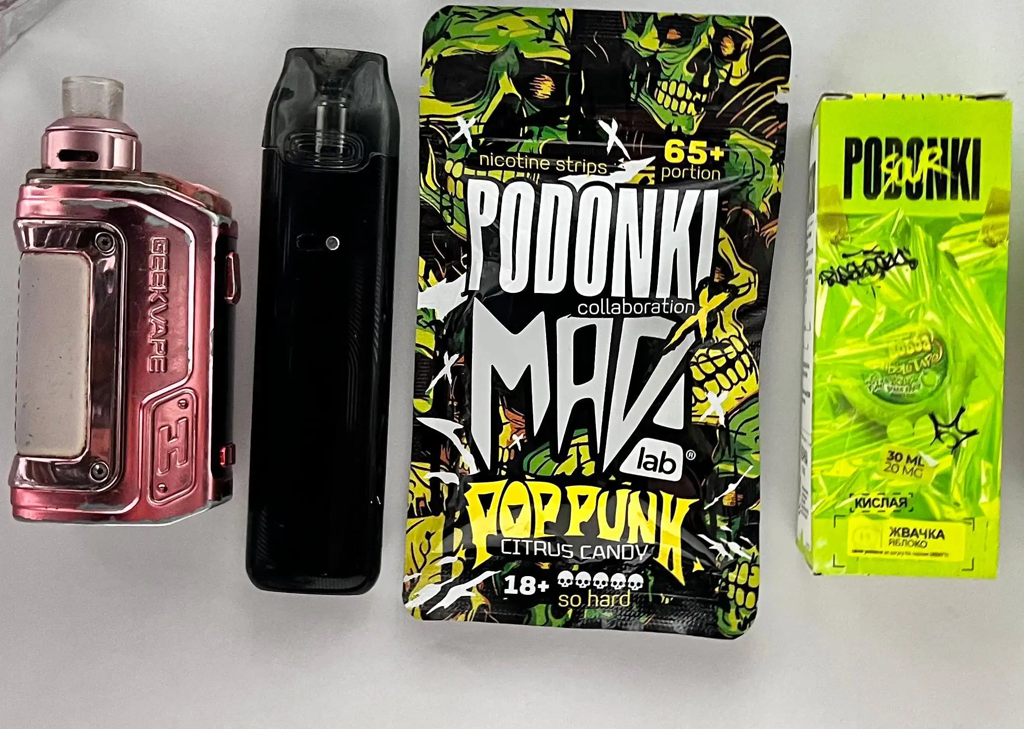 Продажа Aegis Hero 2, Voopoo, пластинок и жидкости Podonki - Хобби и отдых в Челябинск