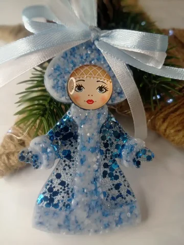 Уникальные елочные игрушки из эпоксидной смолы - частное объявление в Волгоград