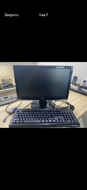 Продается монитор LG и клавиатура X7-G300 - частное объявление в Волгоград