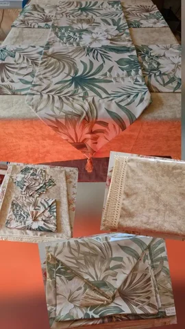 Скатерть с дорожкой и салфетками из ткани ДАК - Отделочные материалы в Волгоград