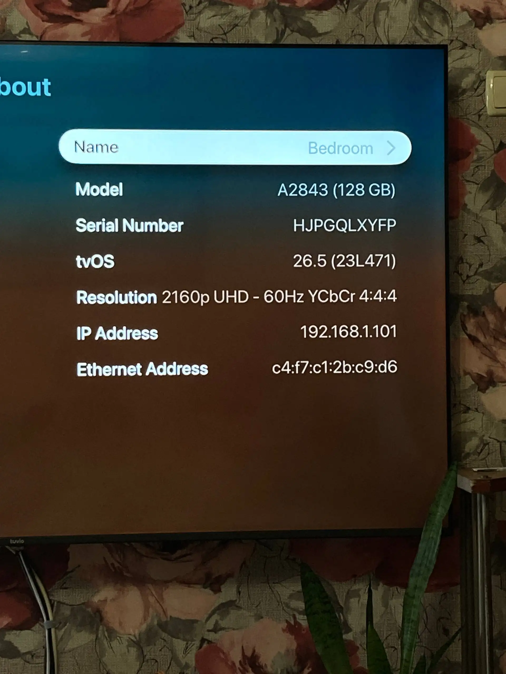 Apple TV 4K 256GB Ethernet - ТВ приставки (Электроника) в Волгоград