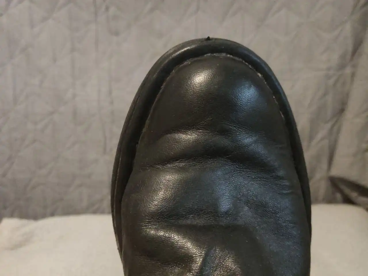 Полусапоги женские кожаные с мехом