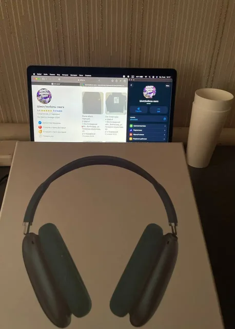 AirPods Max 2 голубые, новые в коробке - Электроника в Волгоград