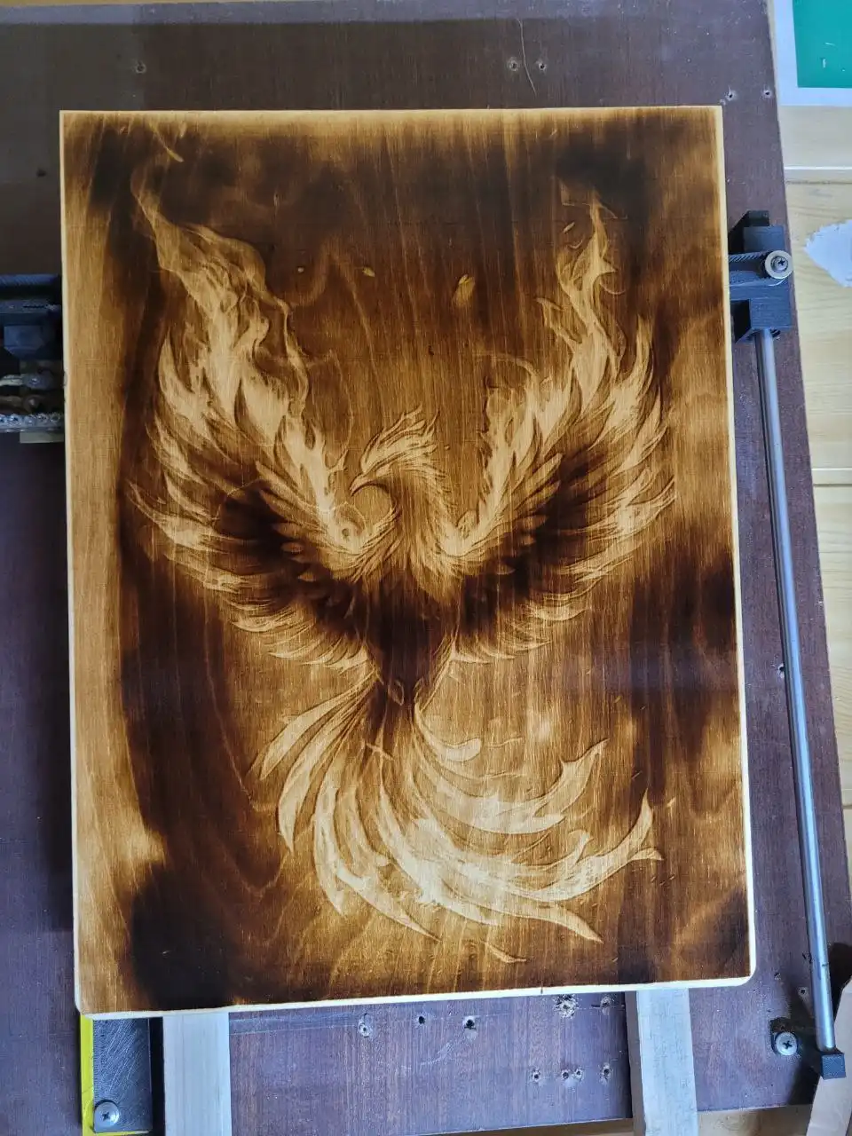 Выжженные картины и портреты по фото на дереве