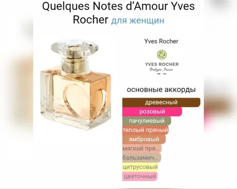 Парфюмерная вода Несколько нот любви от Ив Роше 30 мл - частное объявление в Волгоград